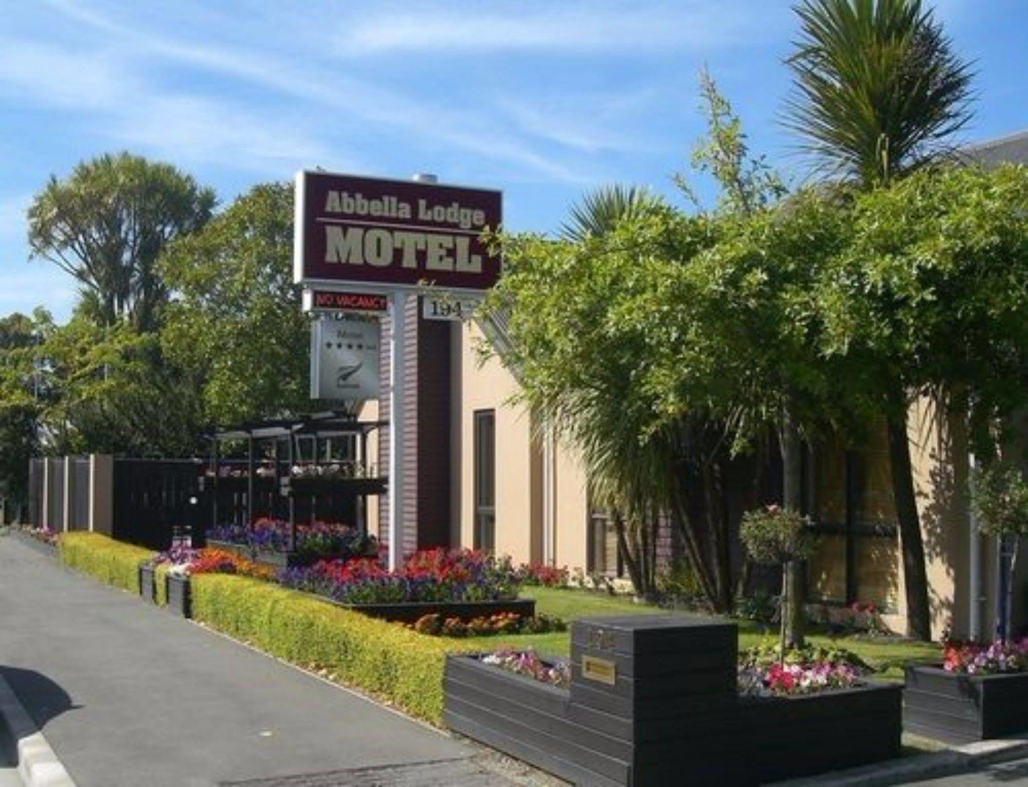 Abbella Lodge Motel Christchurch Eksteriør billede