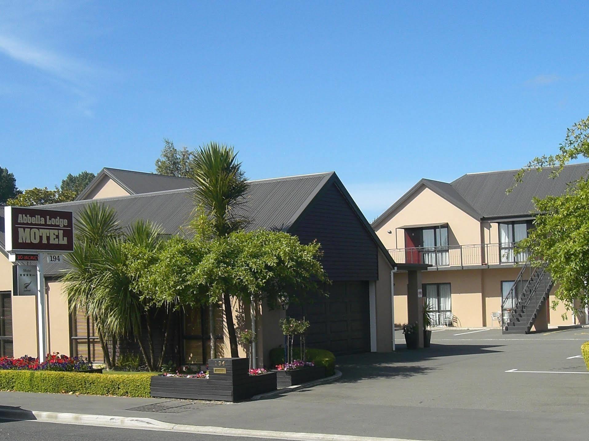Abbella Lodge Motel Christchurch Eksteriør billede